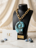 Blue Caracol Chain