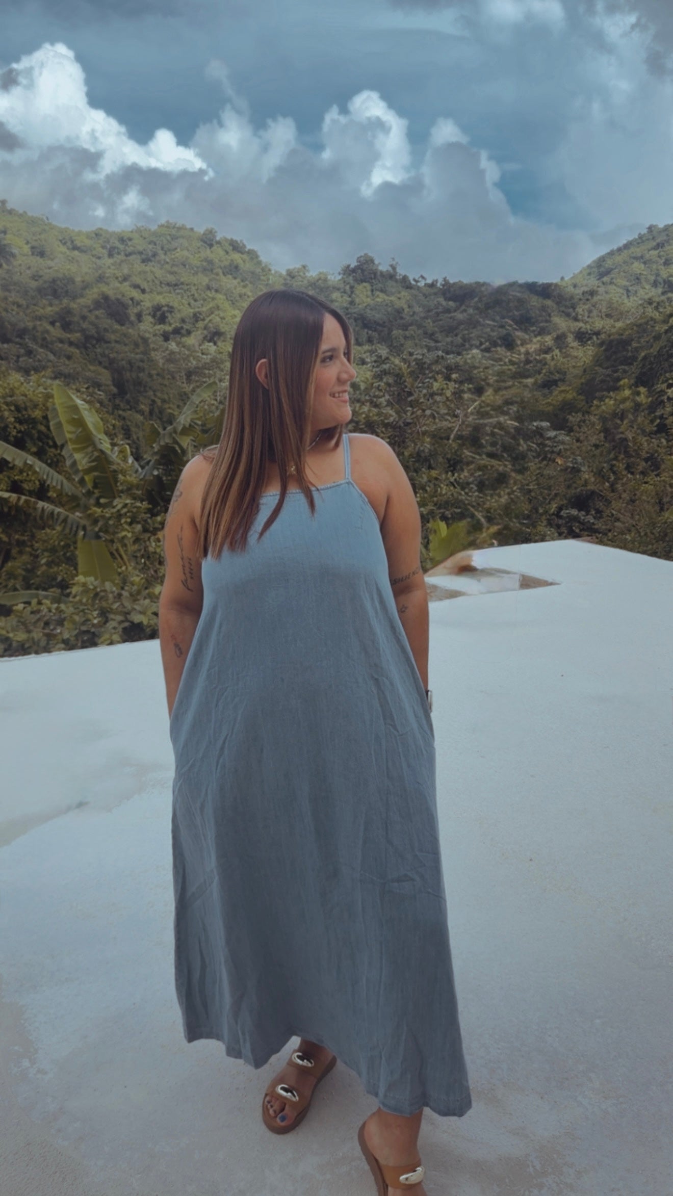 Mar Denim Light Dress