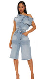 Demin Romper
