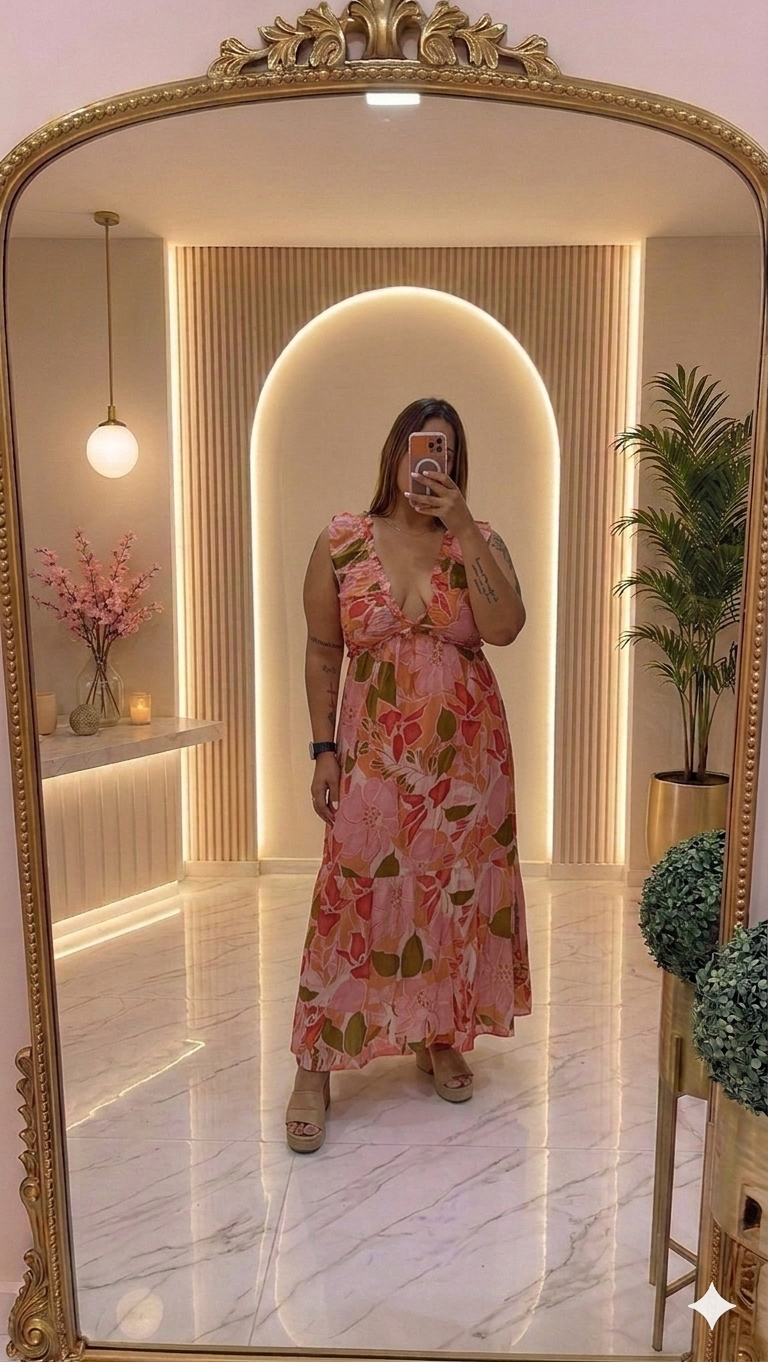 Anastacia pink dress