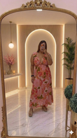 Anastacia pink dress