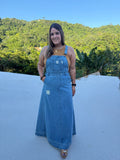 Demin Maxi Light Dress