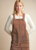 Brown Overall Dress
