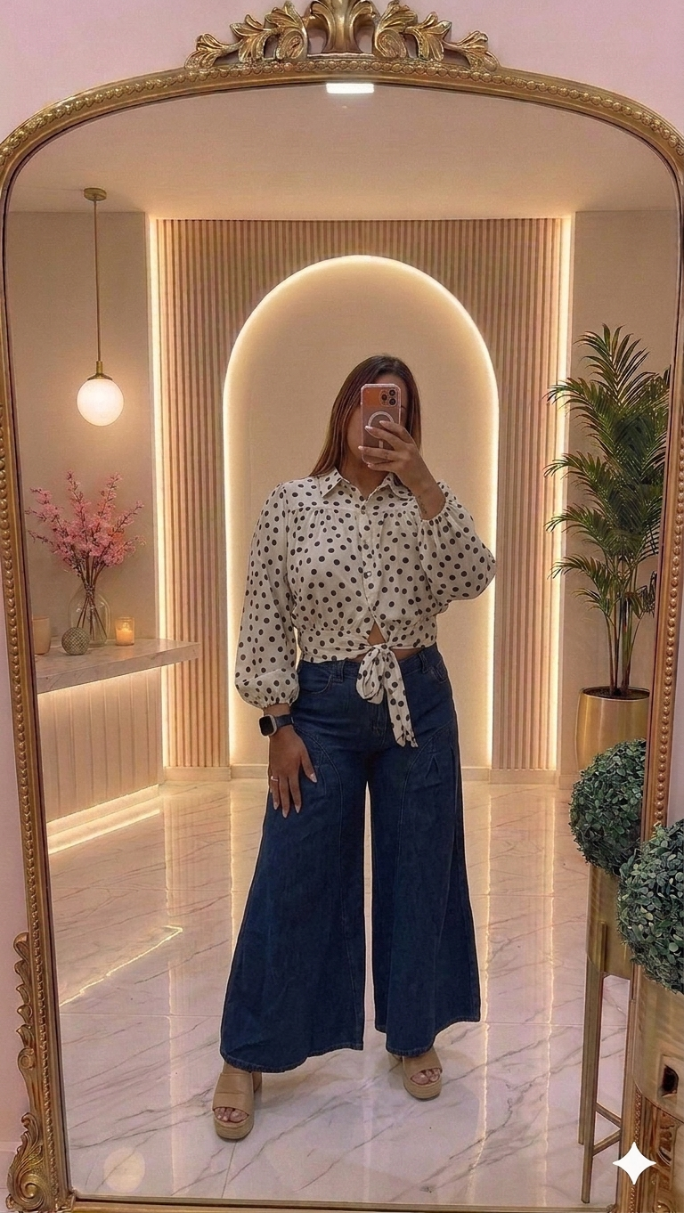 Polkadots top