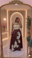 Brown skirt